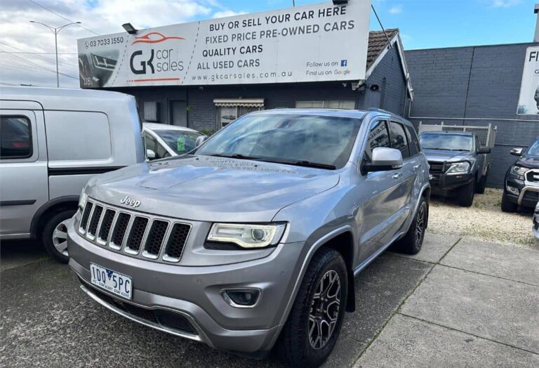 2014 Jeep Grand Cherokee Overland Wagon 5dr Spts Auto 8sp 4×4 3.0DT (*Finance $115pw*)