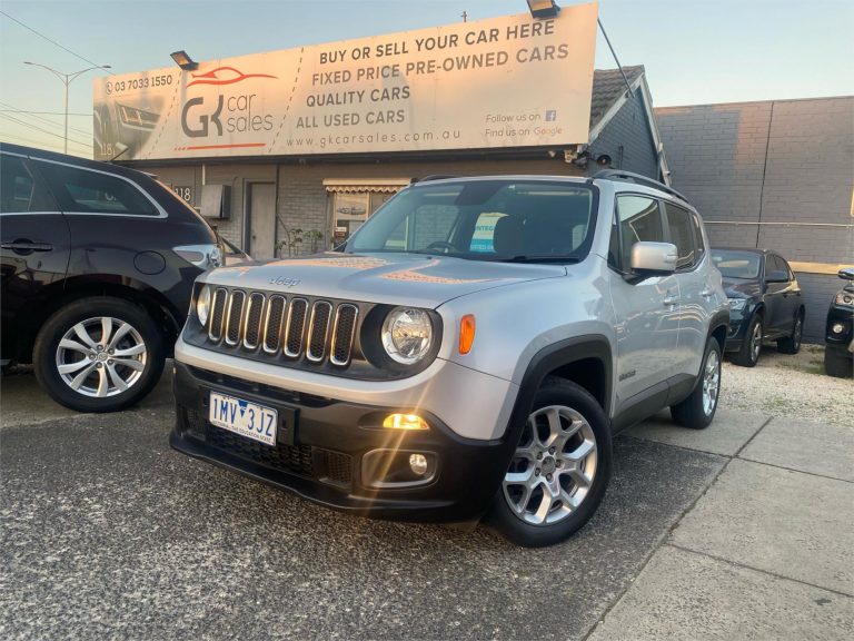 2017 Jeep Renegade Longitude Hatchback 5dr 6sp 1.4T – Finance $59pw