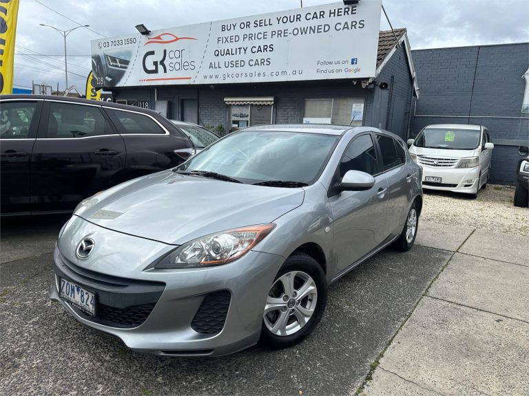 2012 Mazda 3 Hatchback 5dr Auto 5sp 2.0i – Finance $69pw