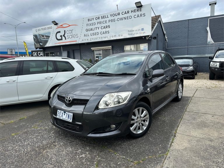 2008 Toyota Corolla Hatchback 5dr Man 6sp 1.8i – Finance $52 pw